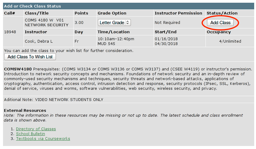Registration Policies and Instructions Columbia College and Columbia Engineering